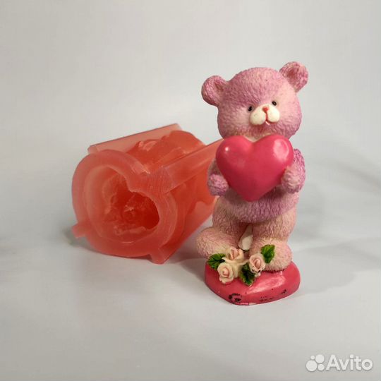 Молд Мишка сердцеед