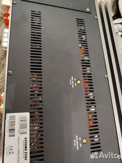 Усилитель ground zero gzua 4.150SQ-plus