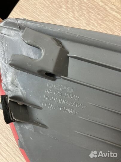 Задний правый фонарь в крыло Kia Rio 3