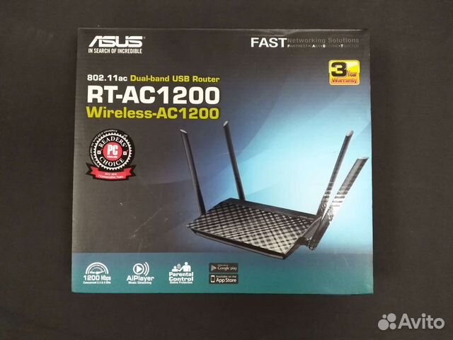 5G Роутер asus RT-AC 1200