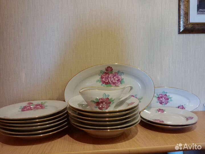 Сервиз столовый дулево СССР