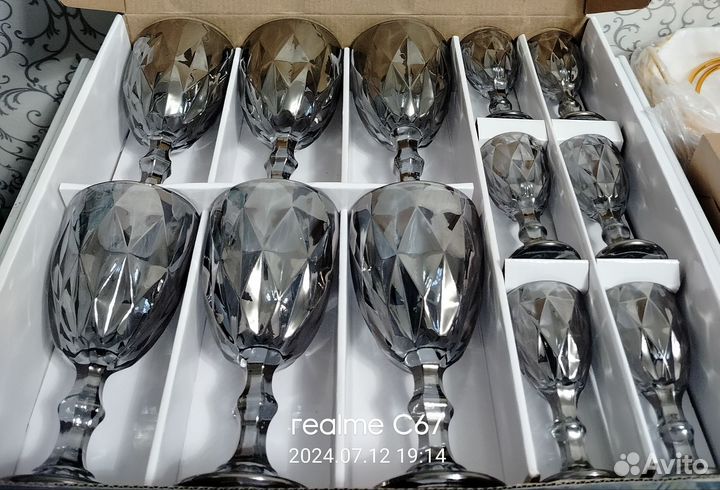 Набор бокалов 6+6