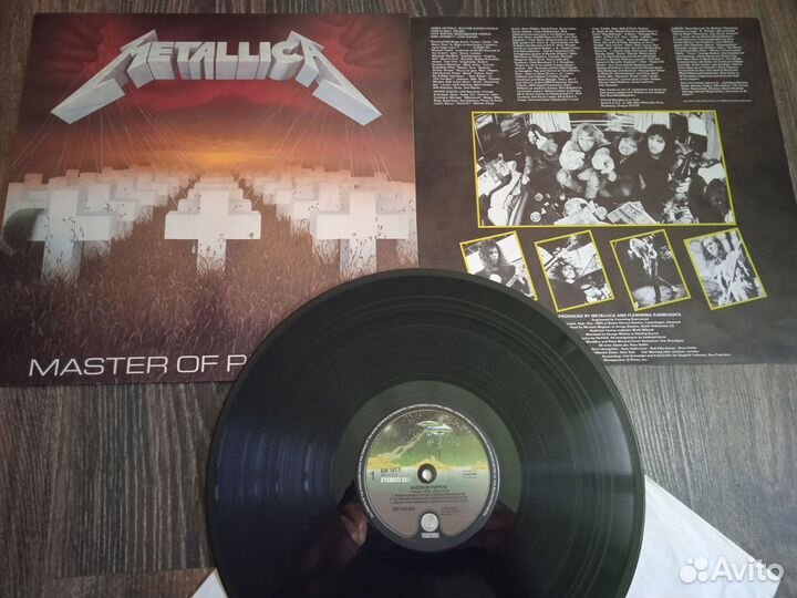 Lp Metallica / Motley Crue / Thanatos