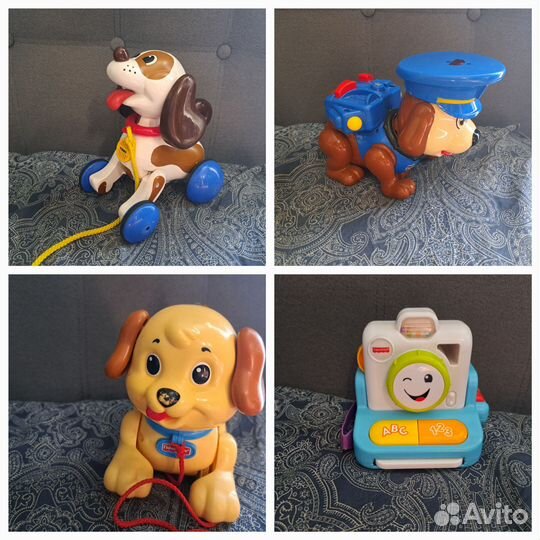 Игрушки fisher price, vtech