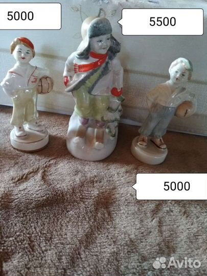 Рижские статуэтки,цена на 3-8 фото,без торга