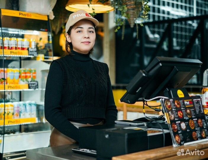 Кассир в кафе (ТЦ Афимолл Сити)