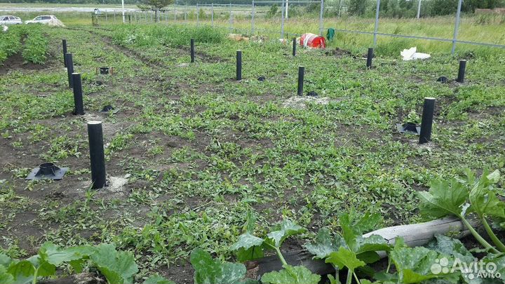 Винтовые сваи под ключ