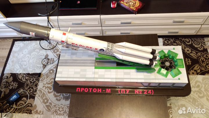 Протон-М на стартовом столе