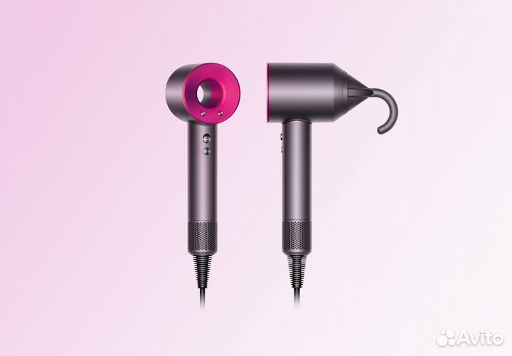 Фен Dyson Supersonic HD08 (Антрацит/Фуксия)