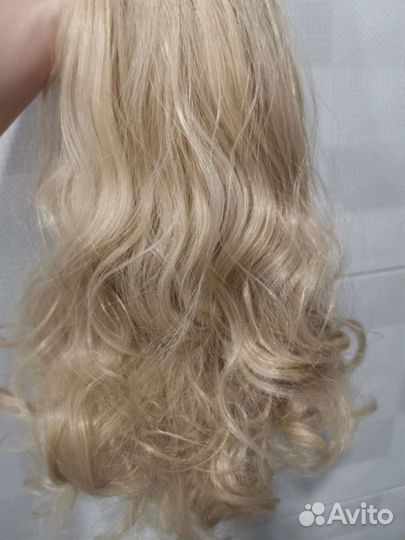 Шиньон на заколке