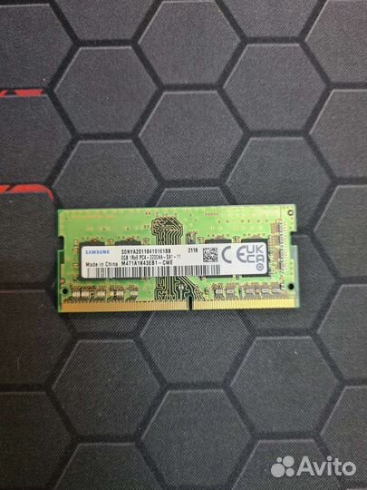Samsung sodimm DDR4 8Gb 3200MHz