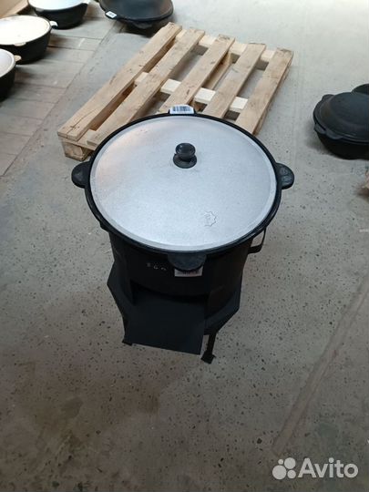 Печь усиленная для казана на 10/12 литров - 360 mm