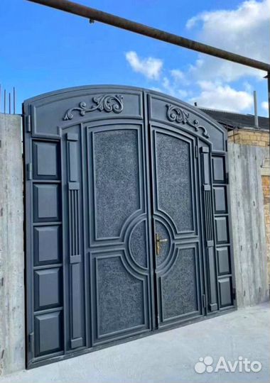 Ворота в Махачкале лофт на заказ
