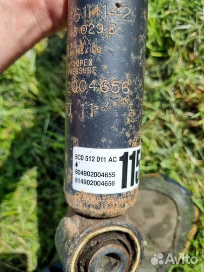 Амортизаторы vw jetta 6