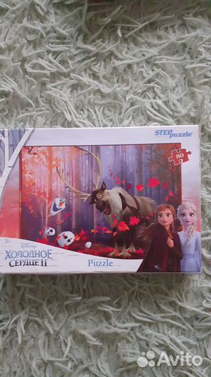 Пазлы Вспыш, Холодное сердце, Оранжевая корова, др