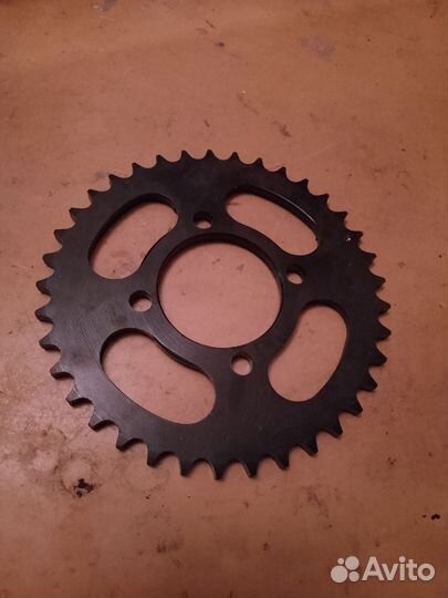 Звезда на питбайк