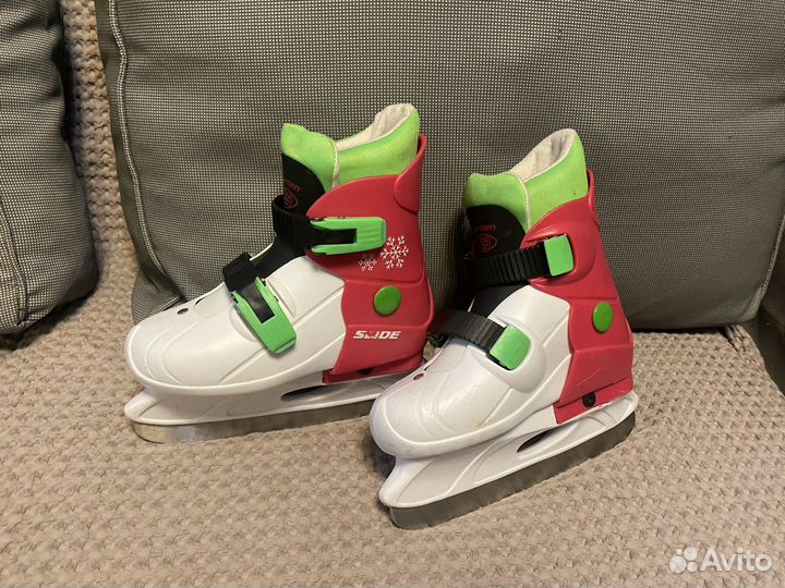 Коньки раздвижные 29/34,ролики