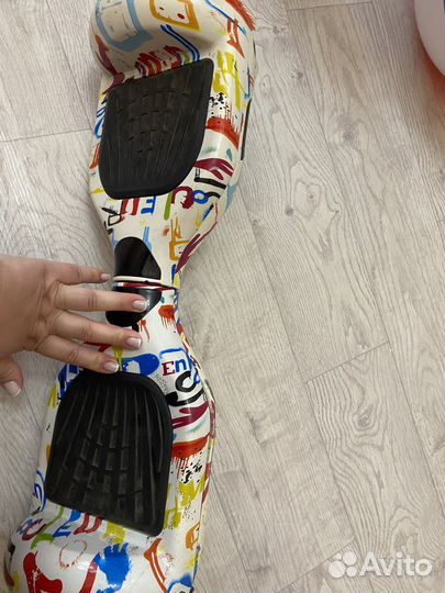 Гироскутер smart Balance 6.5 белый гаффити