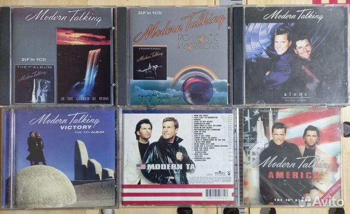 CD Modern Talking T Anders Abba P Kaas W Houston