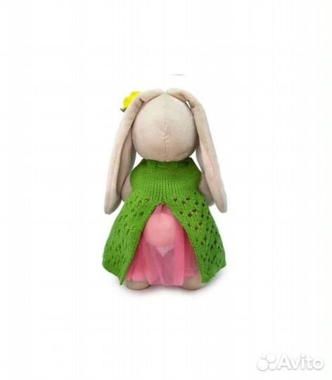 Зайка Ми в вязаном жилете, 25 см