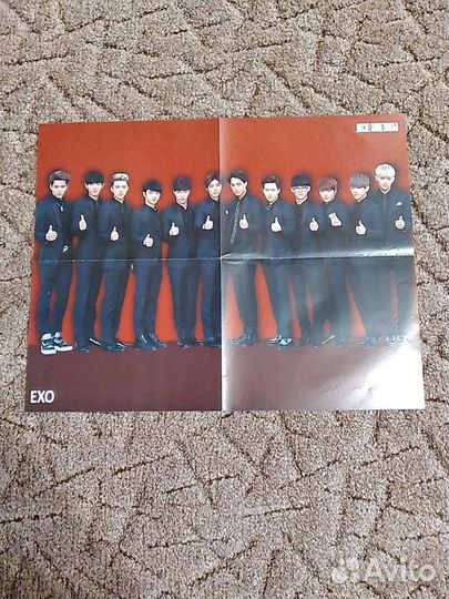 Плакаты EXO, Monstax, Pink