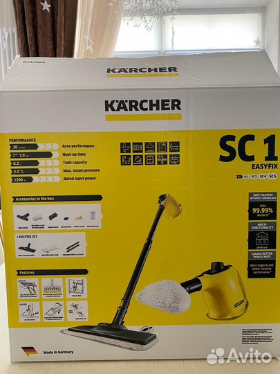 Парогенератор karcher SC 1 для уборки