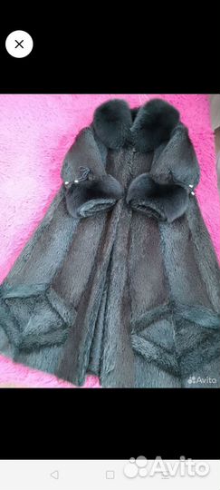 Шуба 56 размер нутрия