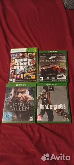 Игры на xbox One диски