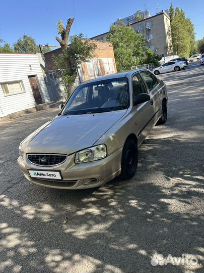 Hyundai Accent 1.5 МТ, 2005, 308 000 км