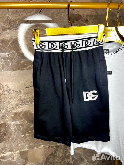 Стильный летний костюм dolce&gabbana премиум