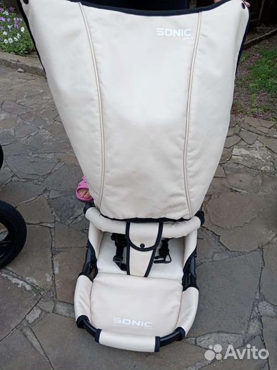 Коляска Sonic verdi 3 в 1 экокожа