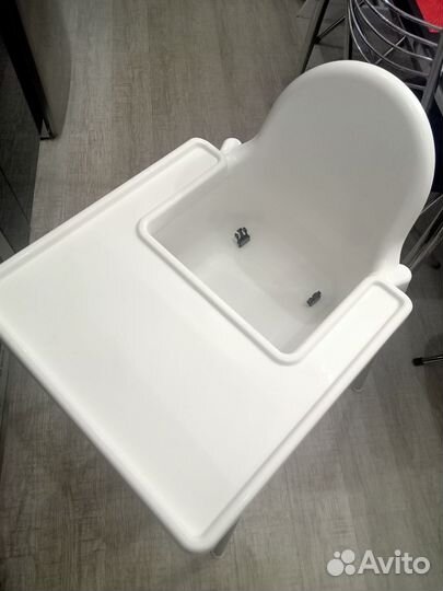 Стул IKEA для кормления с чехлом