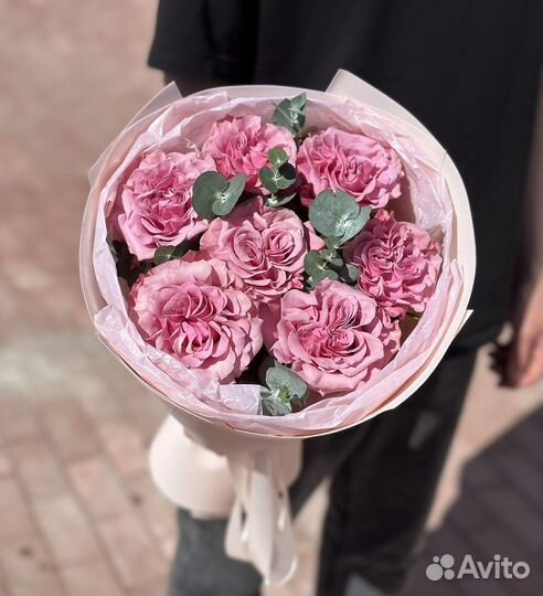 Букет в розовых оттенках с доставкой