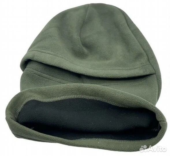 Балаклава флисовая олива, песок