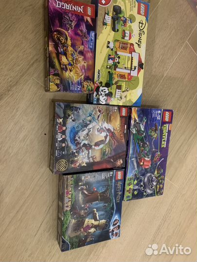 Lego наборы по разным сериям