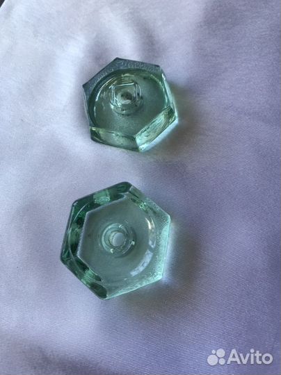 Ручка дверная СССР стеклянная