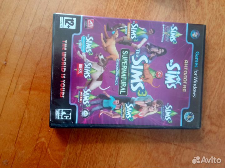 Диск Симс 3 антология для компьютера