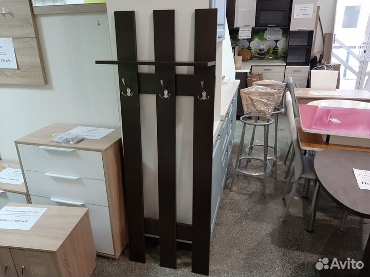 Вешалка 3 крючка венге