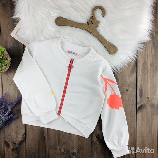 Толстовка худи для девочки 116