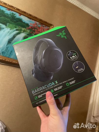 Беспроводные наушники razer barracuda x