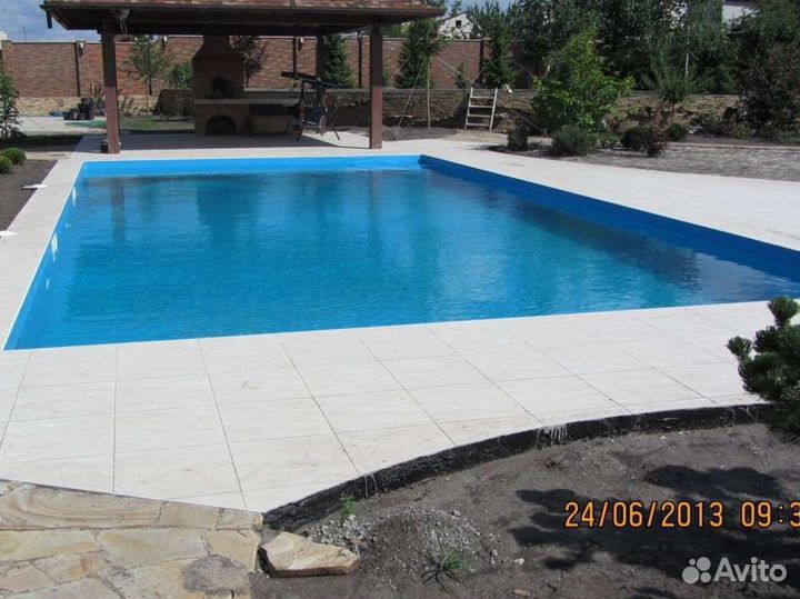 Пластиковый бассейн