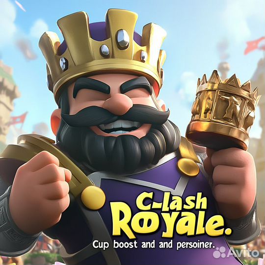 Clash Royale Буст кубков и Личный тренер