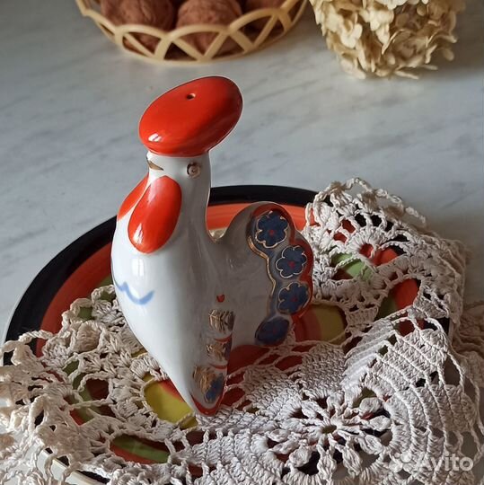 Солонка/перечница Петушок