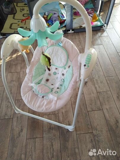 Детские электронные качели