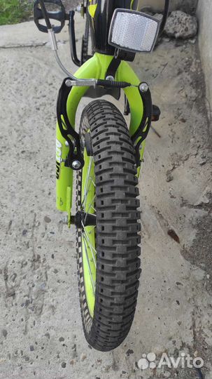 Детский велосипед бу 16 колеса