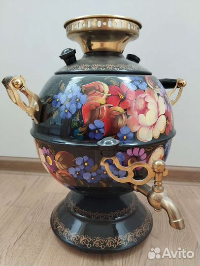 Электросамовар с художественной росписью
