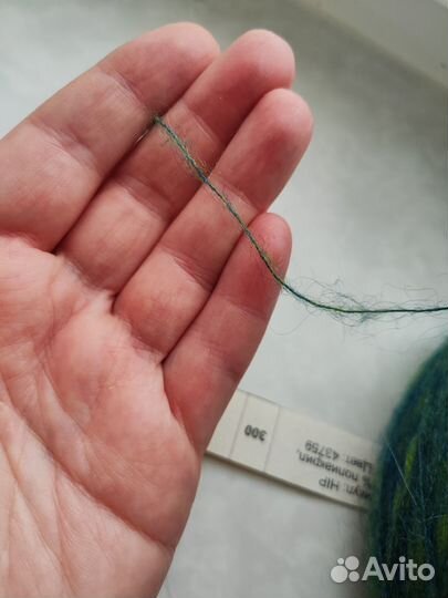 Итальянская бобинная пряжа с мохером