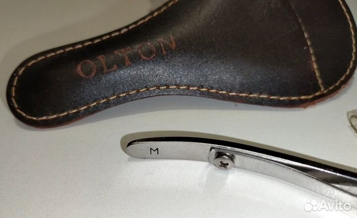 Щипцы Olton 9-10мм M + чехол (кожа)