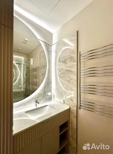 Влагостойкие шкафы для ванной комнаты на заказ