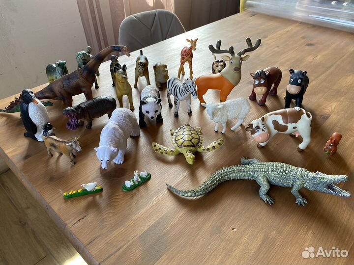 Фигурки животных пакетом